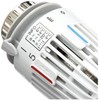 Heimeier Radiator Thermostatic Head Type K White Set of 4