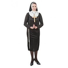Nun Costume for Women Size S – 4XL