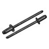sourcing map 200Pcs 1/8"x1/4" Round Head Blind Rivets, Zinc-Plated Carbon