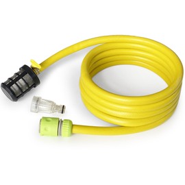 NAMOTEK Self-Priming Hose, High Pressure Washer Accessories, Compatible with Karcher, 16.4 ft (5 m), Household, Commercial Use, Compatible with K Seeds K2 - K7, Instructions Included
