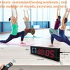 BTBSIGN Workout Timer Wall Interval Clock Count Down/Up Stopwatch with