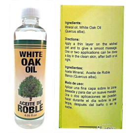 Plantimex Nuevo Aceite De Roble WHITE OAK BARK OIL Para Inflamación De Reumatismo - 2 Pack