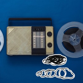 50PCS 4mm Flat Tape Recorder Drive Rubber Mixed Belt Folded in Half 40-135mm