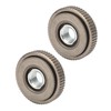 2Pcs Angle Grinder Flange Nut Self Locking M14 50mm Alloy