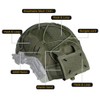 IDOGEAR Tactical Helmet Cover for Team Wendy Helmet Counterweight Battery