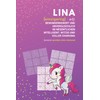 Lina (einzigartig) bewundernswert: personalisiertes Sudoku Buch | Das perfekte Geschenk