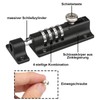 Gate Latch with Combination Lock, [2 Pieces] [Weatherproof] Spopal 120