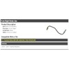 Front Right Passenger Side Brake Line - Hose to Caliper