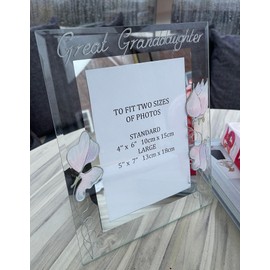 Great Granddaughter Portrait Frame Large 5” x 7” (Sweet Pea)