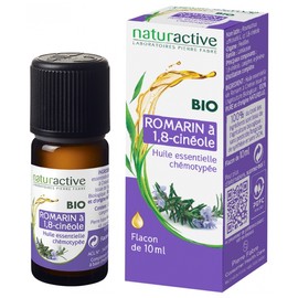 Naturactive Organic Essential Oil Rosemary at 1,8-Cineole (Rosmarinus Officinalis L. ct 1,8-Cineole) 10ml