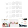 Operitacx 3sets Felt Sublimation Blank Air Freshener Sheets DIY Car
