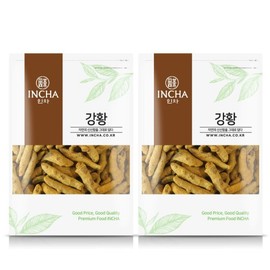 Incha 인도 강황 뿌리 강황뿌리 차 강황차 600g (300gx2팩) Indian Turmeric Root Turmeric Tea 600g (300g x 2 packs)