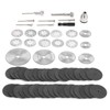 60Pcs/Set Cutting Disc Saw Blade Chuck Set for Electric Drill