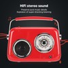 Retro Radio Bluetooth Speaker Portable Handheld HiFi Stereo Sound Cute