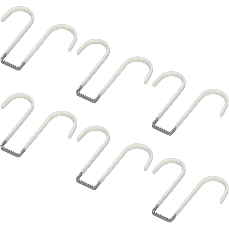 Ganchos para Puerta Doble Cara Yosoo Yosooxbakm30uv6 Juego de 6