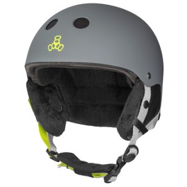 Triple Eight Snow Audio Ski and Snowboard Helmet with Built-in Speakers