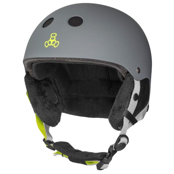 Triple Eight Snow Audio Ski and Snowboard Helmet with Built-in