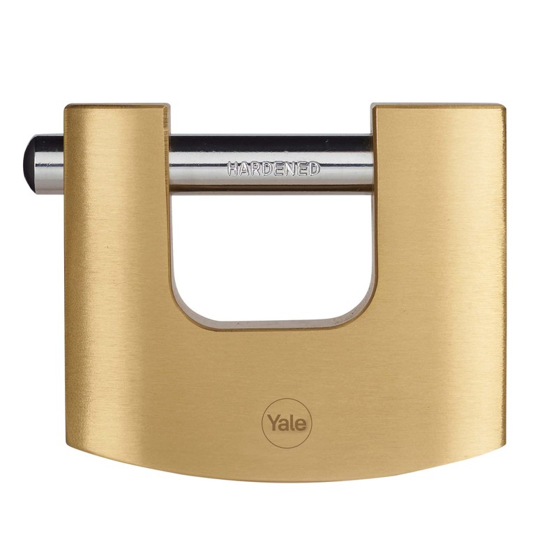 Yale - Y114B/80/118/1 Hochsicherheit 80 mm Messing ShutTEr -Verschluss -