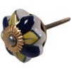 GURU SHOP Rose Furniture Knob, Ceramic, Furniture Handle, Cabinet Door