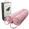 Weighted Door Draft Stopper 36 Inch, Pink Door Draft Noise