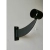 Pro-Gymnastics Ballet Barre 6 FT Long Single Bar Black 2.0”