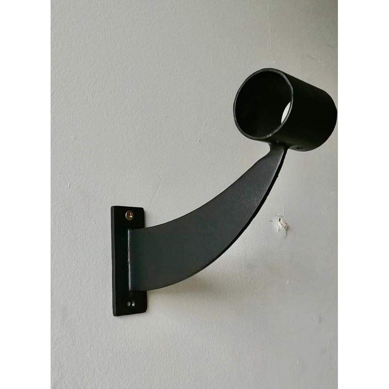 Pro-Gymnastics Ballet Barre 6 FT Long Single Bar Black 2.0”
