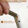 Roller Shutter Crank Rod 150 cm, Hand Crank for Spherical
