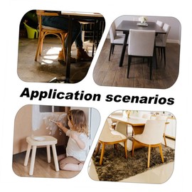 STOBAZA 5sets Non Slip Square Furniture Pads Slip Rug Underlay Protector 8pcs*5