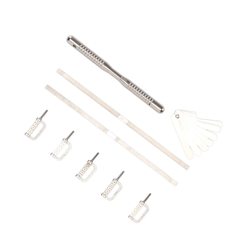 Interproximal Enamel Reduction Kit Dental Feeler Gauge Professional Portable Dental