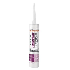 Truper SEPO-280B, Sellador de poliuretano de 280 ml color blanco