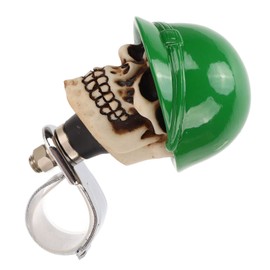 Steering Wheel Spinner, Skull Shape Steering Wheel Spinner Booster Car Power Handle Suicide Knob for Cars Trucks Tractors Boats