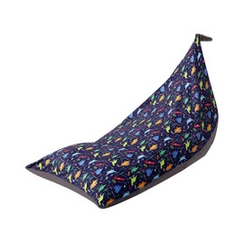 KOLACEN Stuffed Animal Toy Bean Bag Chair Soft Toy Storage Bean Bags Kids Sofa Children's Bean Bags Adult Soft Foldable Chair Bean Bag Cover Beanbags for Kids Children Large Capacity Dark Blue