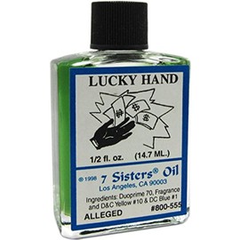 INDIO 7 Sisters Of New Orleans Perfumed Anointing Oil - LUCKY HAND 1/2oz