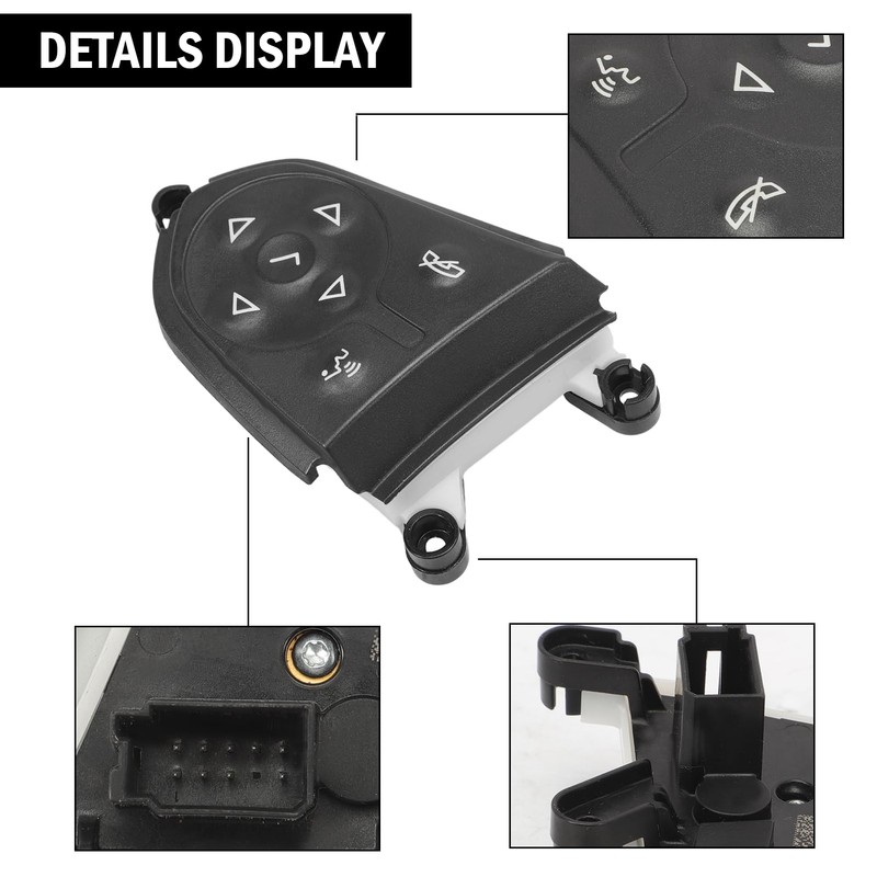 Steering Wheel Audio Control Switch Compatible with Silverado Sierra 1500