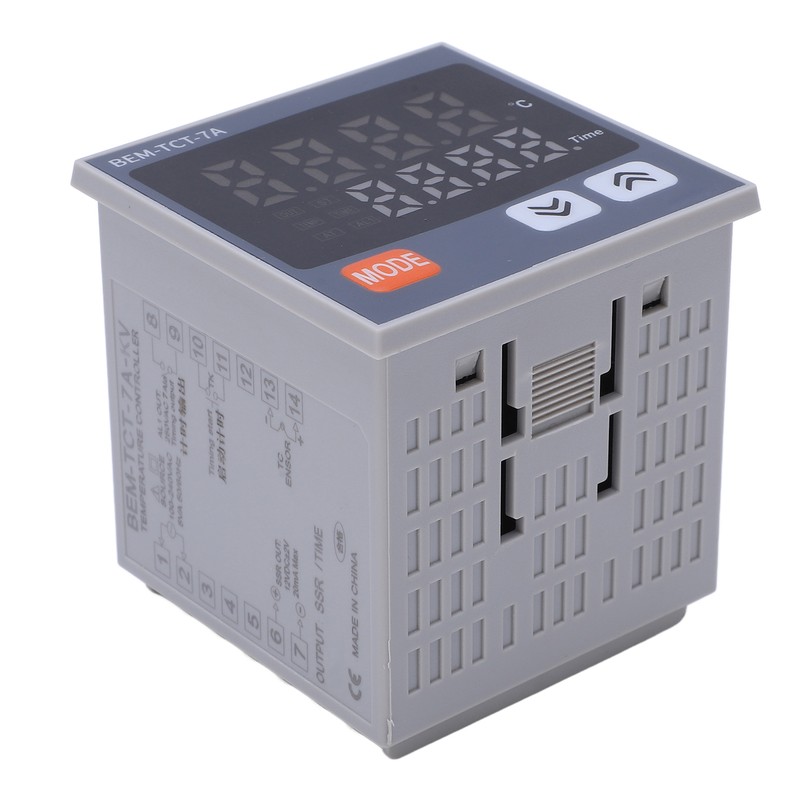 Thermostat Time Digital Display K Type Input Multifunctional Thermostat for