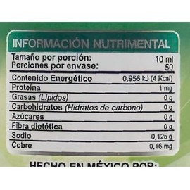 Clorofila Liquida Alga Spirulina 500 Supra