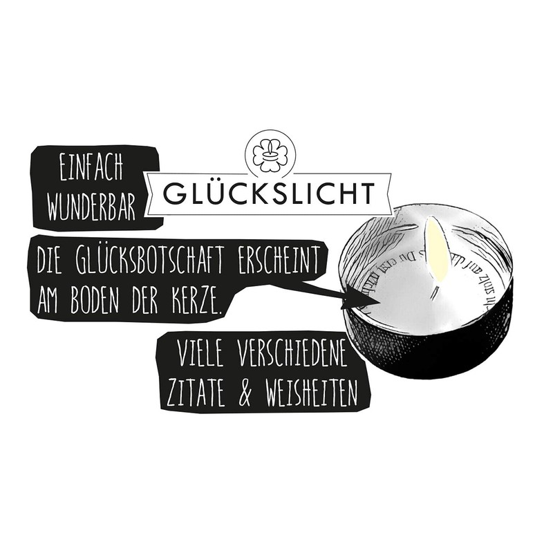 Glückslicht/Emotion/Feier das Leben / 10er-Set