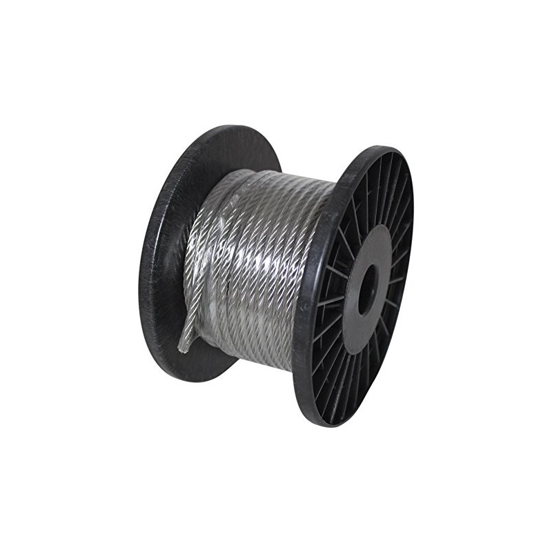 Coolaroo Shade Sail Accessories, Stainless Steel Wire Rope, 50' Small