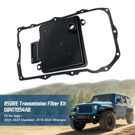 GOLACOD Transmission Filter Kit 850RE Compatible with Wrangler 2018-2024 & Gladiator 2020-2023, Fits ZF 8HP50 Transmission, Replaces OEM 68417054AB