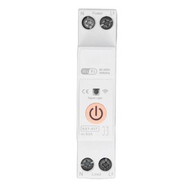 Din Rail Circuit Breaker Remote Control Smart WIFI Switch for Household Appliances AC 90‑300V 2P 63A