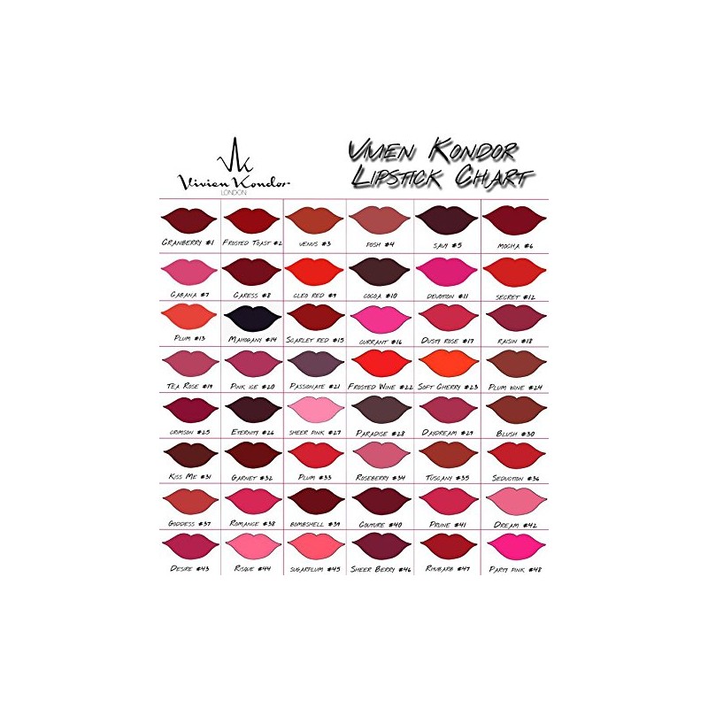 Halal Lipsticks Vivien Kondor Vegan Friendly (23 Soft Cherry)