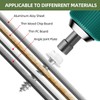 #8 x 1-1/2" Self Tapping Gutter Screws, 50 PCS White