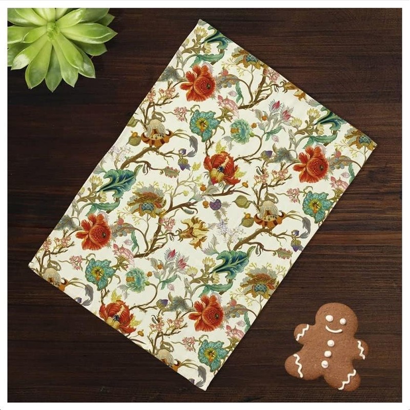 The Leonardo Collection LP94967 Anthina Floral Tea Towel, Multicolour Floral