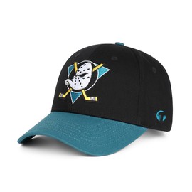 TRIVINKIN Mighty Ducks - Gorro de hockey para hombre, gorra de hockey ajustable, con logotipo bordado, talla S - XL), Turquesa101, Large