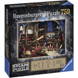 Ravensburger Escape Puzzle Space Observatory 759 Piece Jigsaw Puzzle for Kids and Adults Ages 12 and Up - an Escape Room Experience in Puzzle Form