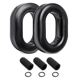 Voarmaks DC H10 Gel Ear Pads 3 Mic Covers Kit Compatible with David Clark H10-60 H10-20 H10-76 H10-30 H10-13S H10-13.4 DC H10-Series Aviation Headsets