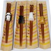 Hasikko Black Cat Animal Chopsticks Rest 9735
