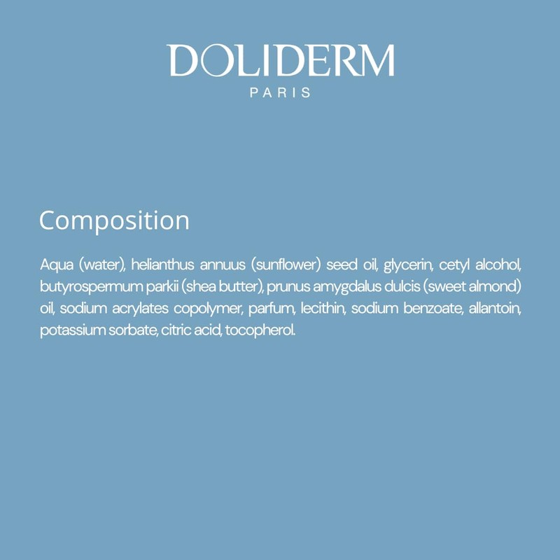 Doliderm Hydrating Body Milk with Organic Shea Butter, Organic Sweet