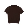 Kangol [캉골] 우먼스 칼라 니트 1922 다크브라운 [Kangol] Women's Collar