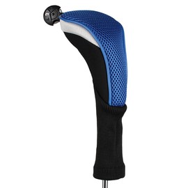 Andux Long Neck Golf Hybrid Club Head Covers with Dial No. Tag CTMT-02 3pcs Blue